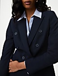 Tailored Relaxed Double Breasted Blazer