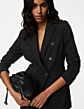 Tailored Relaxed Double Breasted Blazer