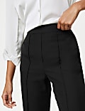 Marl Straight Leg Trousers