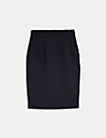 Jersey Knee Length Pencil Skirt