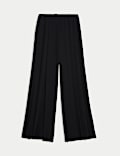 Pantalon taille haute à pinces