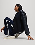 Side Stripe Wide Leg Trousers