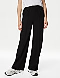 Side Stripe Wide Leg Trousers