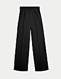 Side Stripe Wide Leg Trousers