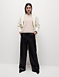 Textured Longline Tailored Coat
