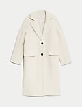 Textured Longline Tailored Coat