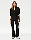 Pantalon coupe slim et &eacute;vas&eacute;e