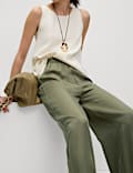Wide Leg PalazzoTrousers