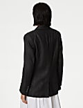 Linen Rich Single Breasted Blazer