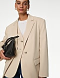 lyocell™ Rich Relaxed Single Breasted Blazer