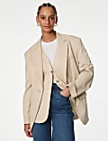 lyocell&trade; Rich Relaxed Single Breasted Blazer