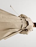 Cotton Rich Belted Longline Trench Coat