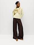 Side Stripe Wide Leg Trousers