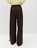 Side Stripe Wide Leg Trousers