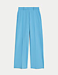 Woven Wide Leg Trousers