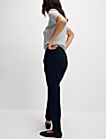 Drawstring Tapered Ankle Grazer Trousers