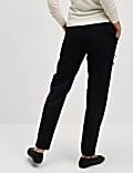 Drawstring Tapered Ankle Grazer Trousers