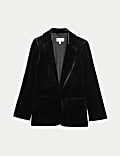 Relaxed Fit Single Breasted Blazer