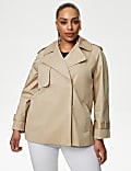 Cotton Rich Short Trench Coat