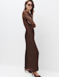 Satin Elasticated Waist Balloon Trousers