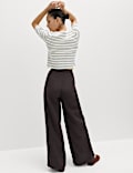 Modal Rich Wide Leg Trousers