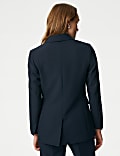 Blazer de corte sastre de botonadura simple