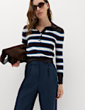 Double Pleat Cuff Detail Trousers