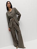 Collarless Jacket