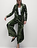 Sequin Wide Leg Trousers