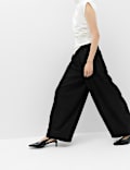 Barrel Leg Trousers