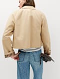 Pure Cotton Short Button Through Jacket