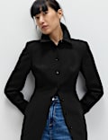 Tailored Cinched Waist Blazer