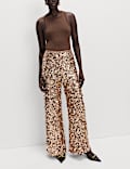 Pantalón de pata ancha de lentejuelas