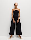 Bandeau Ankle Grazer Tailored Jumpsuit