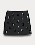 Minirok met versiersels