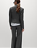 Collarless Blazer