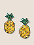 Pineapple Drop Earrings 