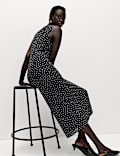 Bodycon-Midikleid mit Musterprint