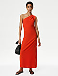 One Shoulder Midaxi Bodycon Dress