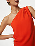 One Shoulder Midaxi Bodycon Dress