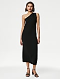 One Shoulder Midaxi Bodycon Dress