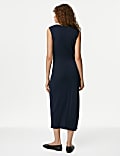 Midi-bodycon-jurk van jersey