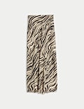 Printed Midaxi Slip Skirt