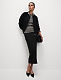 Midi Pencil Skirt