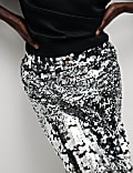 Sequin Midaxi Pencil Skirt