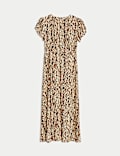 Printed Midaxi Tea Dress