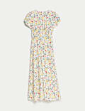 Floral Midaxi Tea Dress