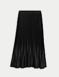 Pleated Midaxi Skirt