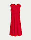 Midaxi Waisted Dress