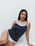 3pk Cotton Rich Strappy Vests